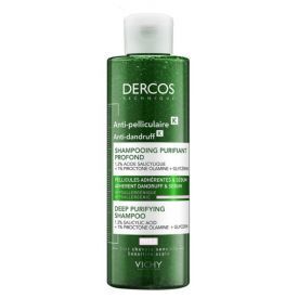 VICHY DERCOS Oczyszczający szampon przeciwłupieżowy K  250ml