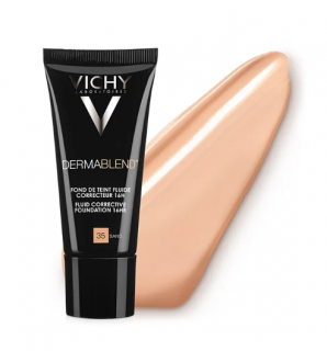 VICHY Dermablend fluid korygujący o przedłużonej trwałości, odcień 35 Sand 30 ml