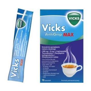 Vicks Antigrip Max 10 saszetek