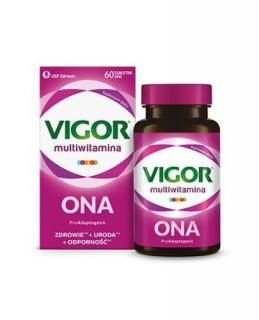 Vigor Multiwitamina Ona  60 tabletek