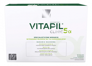 Vitapil Clinic 5alfa 30 saszetek + 60 kapsułek