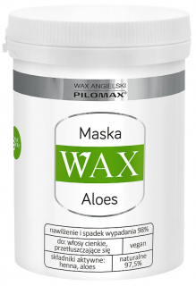 Wax Pilomax Aloes maska regenerująca do włosów cienkich 240 ml
