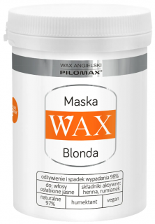 WAX Pilomax Natur Classic Blonda maska regenerująca do włosów jasnych 240 ml