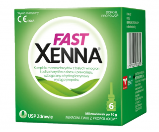 Xenna Fast 10 g x 6 mikrowlewek