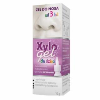 Xylogel 0.05% żel do nosa dla dzieci od 3 roku życia  10 g