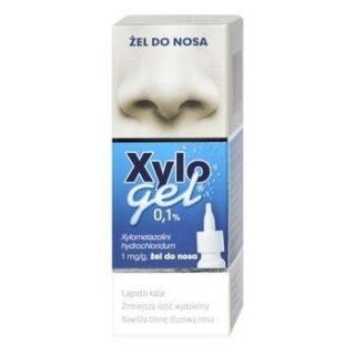 Xylogel 0.1% żel do nosa 10 g