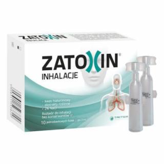 Zatoxin inhalacje roztwór 10 fiolek