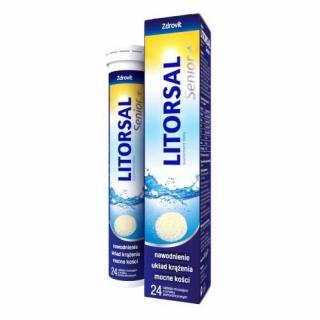 Zdrovit Litorsal Senior +  24 tabletek musujących