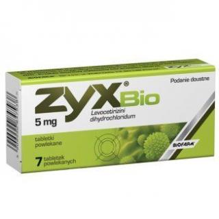 Zyx Bio  5 mg  7 tabletek