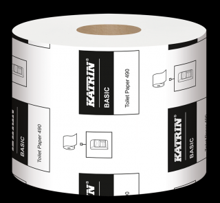 KATRIN BASIC Toilet 490 125409 - papier toalet. długa rolka