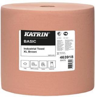 KATRIN BASIC XL Brown Low Pallet 463918 - czyściwo przemysłowe wielozadaniowe