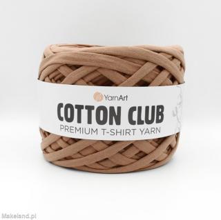 Premium T-shirt Yarn Cotton Club brązowa