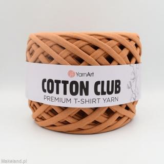 Premium T-shirt Yarn Cotton Club camelowy brąz