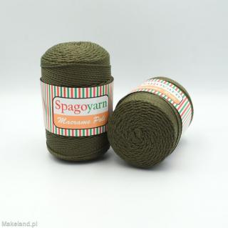 Sznurek poliestrowy Macrame Poly 3 khaki