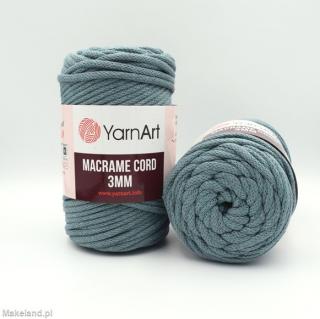 Sznurek YarnArt Macrame Cord 3 mm ciemna mięta