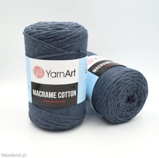 Sznurek YarnArt Macrame Cotton jeansowy