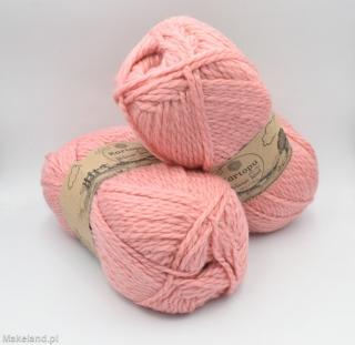 Włóczka Kartopu Melange Wool różowa