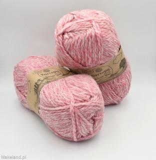 Włóczka Kartopu Melange Wool różowy melanż