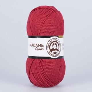 Włóczka MT Paris Madame Cotton czerwona