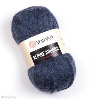 Włóczka YarnArt Alpine Angora jeans