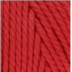 YarnArt Macrame Rope 5 mm czerwony