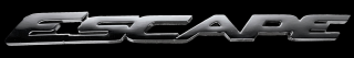 FORD KUGA ESCAPE MK2 14 - 16 EMBLEMAT KLAPA TYŁ OE _ 5190502 _ CJ54-16402A17-AA _ CJ5Z-1642528-A