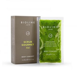 Bioline Jato Scrub Gourmet Kiwi - peeling do ciała - 5x60g