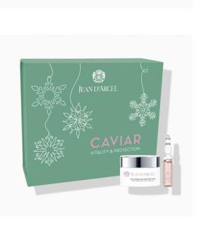 Jean d'Arcel Caviar Vitality  Protection - zestaw prezentowy - 50ml + 3x2ml