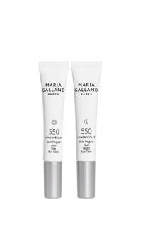 Maria Galland Lumin’Eclat DayNight Eye Care Duo No. 550 - rozświetlające duo na okolice oczu - 2x10ml