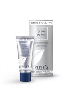 Phyt's White Bio - Active Creme de Nuit - rozjaśniający krem na noc - 40g