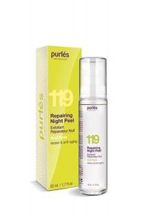 Purles 119 Repairing Night Peel - odnawiający krem eksfoliujący - 50ml