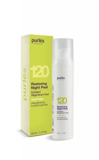 Purles 120 Restoring Night Peel - eksfoliujący krem wzmacniający - 50ml