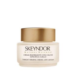 Skeyndor Natural Defence Throat Firming Cream With Calcium - bogaty krem ujędrniająco-liftingujący na szyję i dekolt - 50ml
