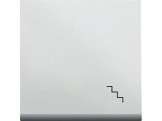 Klawisz z symbolem „schody" Lumina WL6030 biały