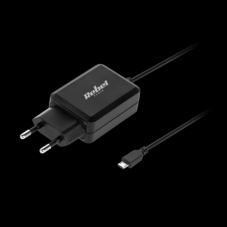 Ładowarka sieciowa 2400mA z kablem microUSB