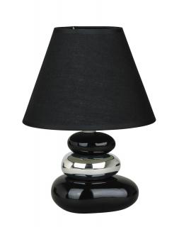 Lampa ceramiczna SALEM 1xE14 max. 40W IP20 czarna