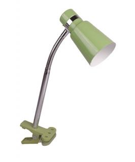 Lampka biurkowa LED KLIPS, E14, 25W, zielona