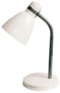 Lampka biurkowa Patric E14 1x40W biała