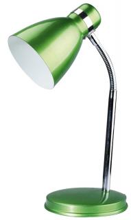 Lampka biurkowa Patric E14 1x40W zielona