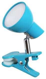 Lampka NOAH LED 5W 360lm 3000K IP20 na klips niebieska