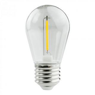 Żarówka LED P45 E27 1W 2700K 100lm 320° Filament AC220-240V