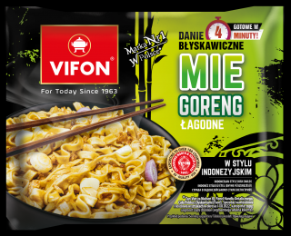 Mie Goreng - łagodne danie w stylu indonezyjskim z nudlami do gotowania 90g