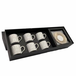 Zestaw porcelanowy do kawy i herbaty Infinity - Porcel
