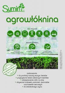 Agrowłóknina biała Hobby 3,2x5 m - 17 g/m kw. Sumin
