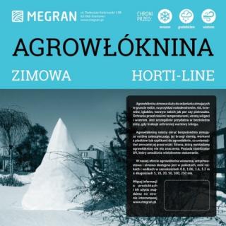 AGROWŁÓKNINA ZIMOWA BIAŁA MR 0,8x10m HORTI-LINE