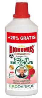 Biohumus Extra do roślin balkonowych 1 l + 20% gratis
