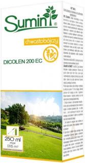 Dicolen 200 EC oprysk na chwasty na trawniku 250 ml