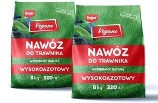 Nawóz wysokoazotowy do trawy Vegano 2x8 kg