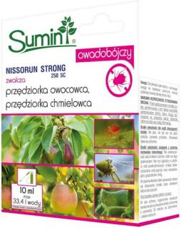 Nissorun Strong 250 SC oprysk na przędziorki 10 ml