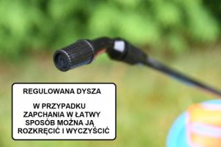 Opryskiwacz ciśnieniowy 7L GREENMILL + długa lanca!